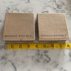 Two Banana Republic Gift Boxes